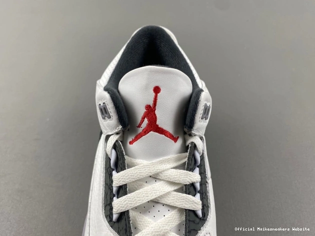 Official Maikesneakers Cement Grey 3 Air CT8532-106 Jordan 0705